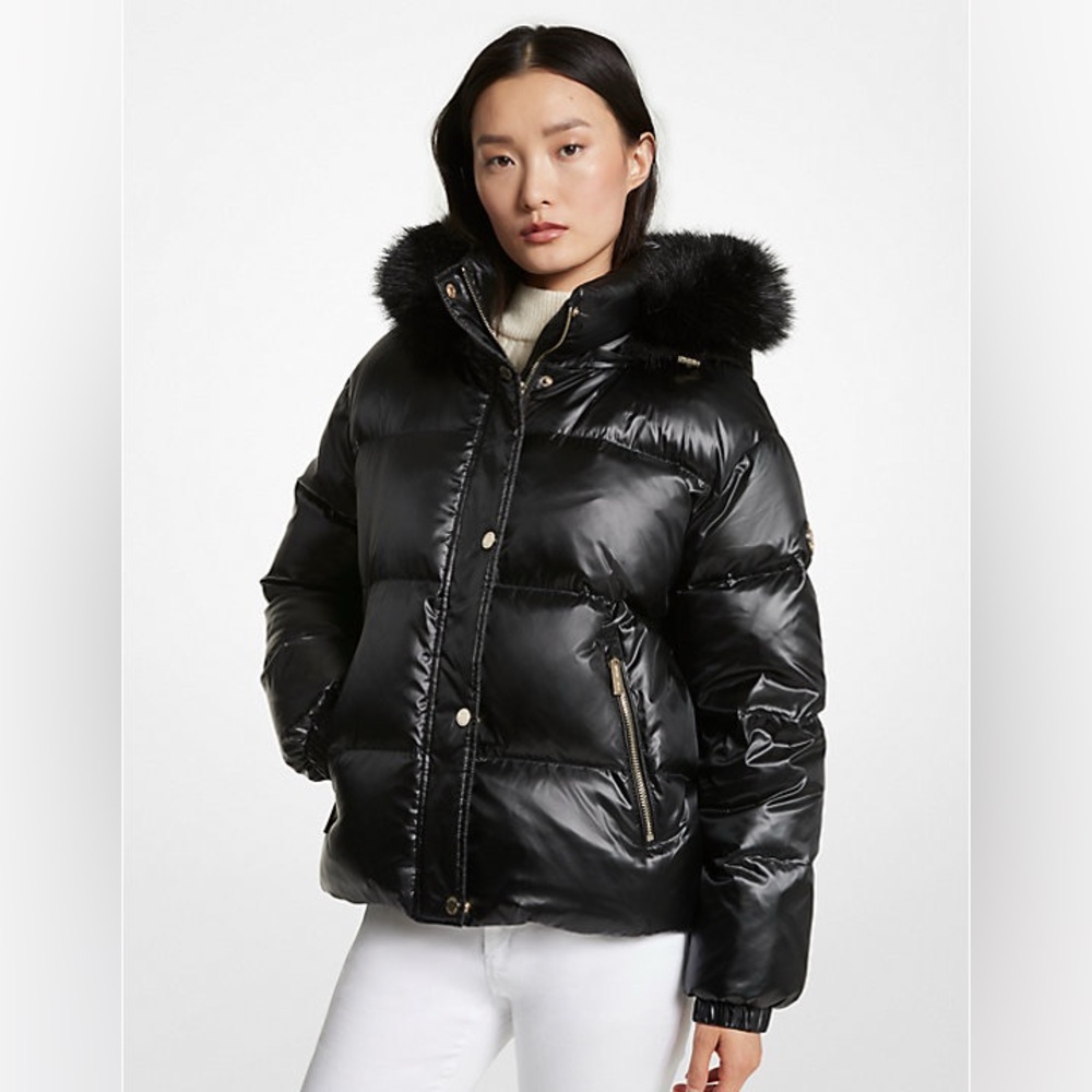 Michael Kors Black Puffer Jacket